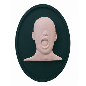 Frédéric Braham 'Senseless, Blind Man' 1998 Brooch - silver, paint