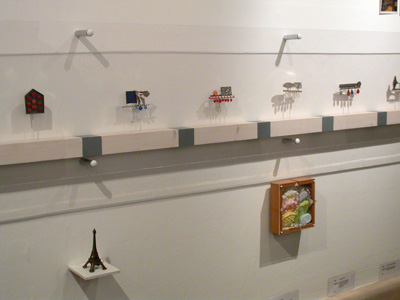 6.57 'Brooching the Subject' 2003. Installation; Travelling Gallery Interior