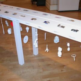 7.46 'End of the Line' 2004. Installation; Roger Billcliffe Gallery, Glasgow